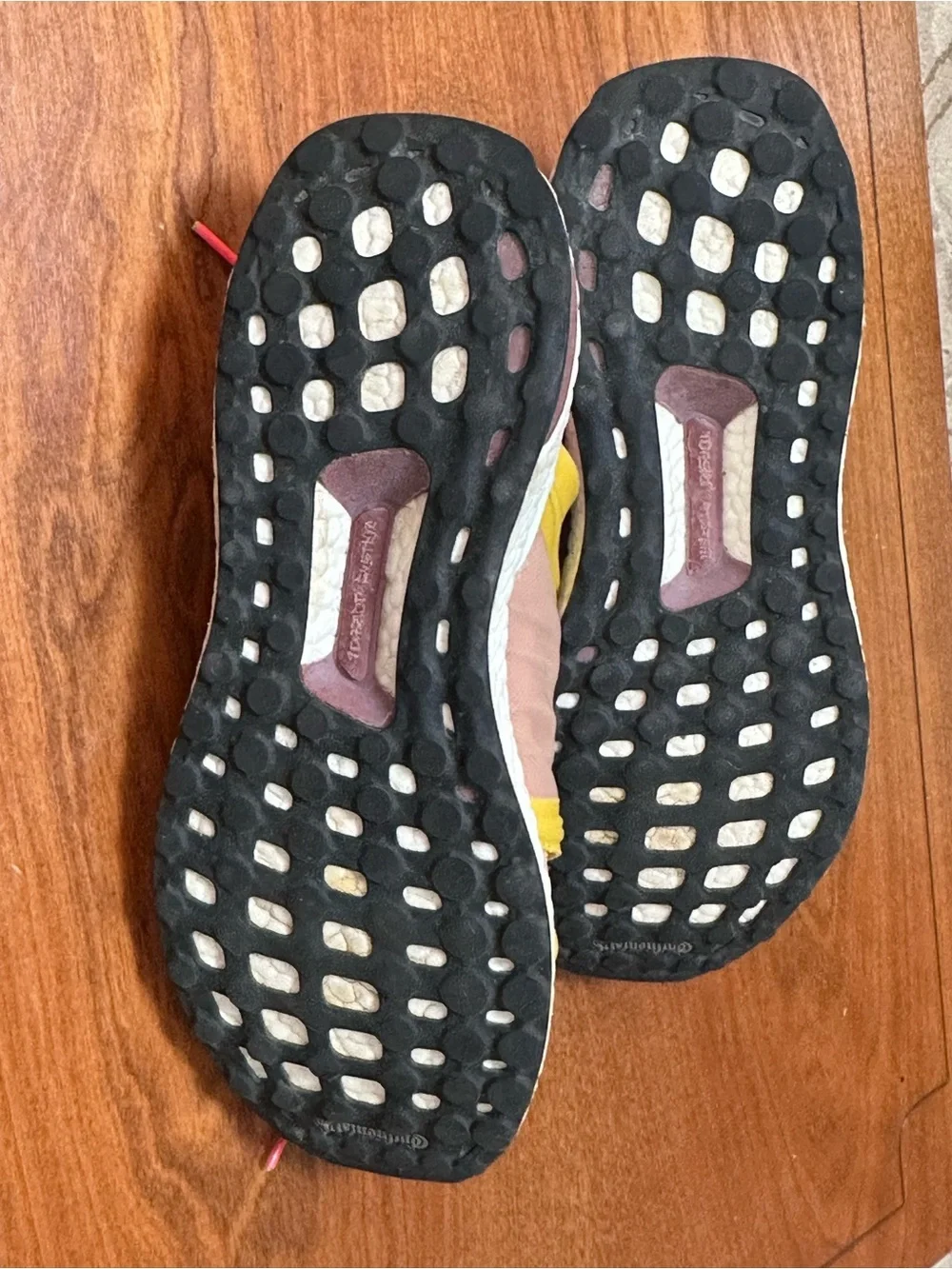 Adidas by Stella McCartney Ultraboost X Pink Yellow Running Shoes US  9 CG3694